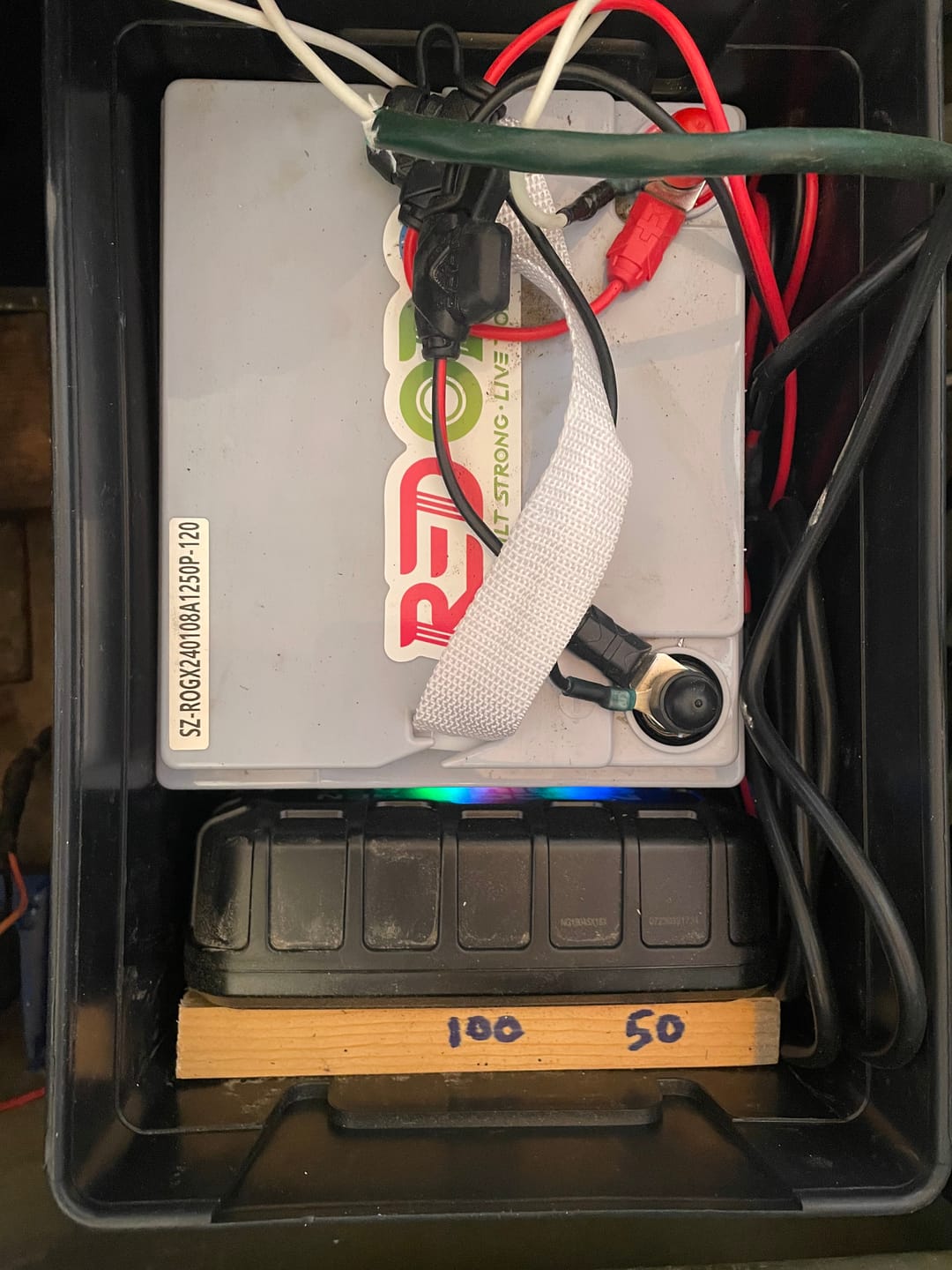 Customer photo review of 【Only $169】Redodo 12V 50Ah Pro LiFePO4 Battery | 640Wh & 640W