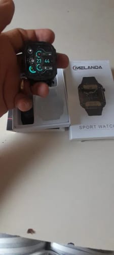 Customer photo review of MELANDA 1.85 Outdoor Military Smart Watch Men Bluetooth Call Smartwatch For Android IOS IP68 Waterproof Sports Fitness Watches