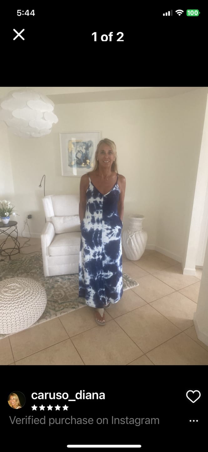 Customer photo review of Laguna Goddess Gown