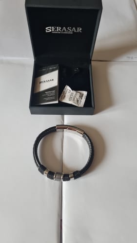 Customer photo review of Lederarmband "Ring"