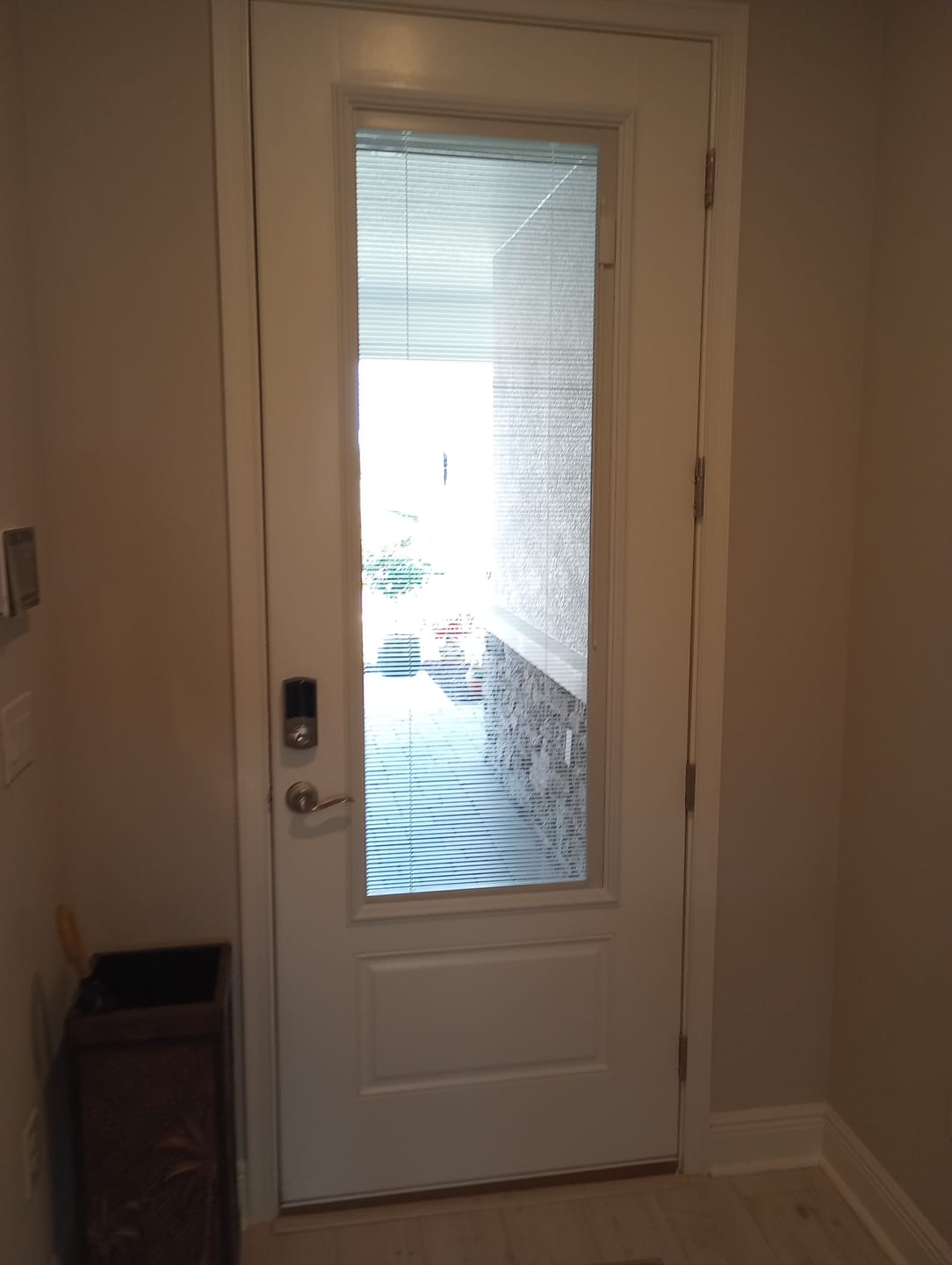 Customer photo review of Blink Enclosed Blinds - 24" x 66" Frame Kit