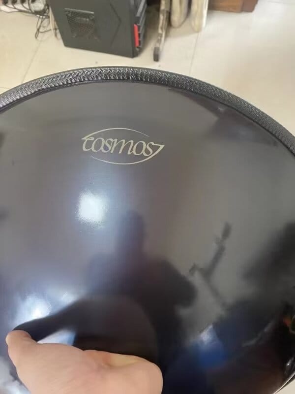 Customer photo review of Cosmos Handpan - Tantra Tibetan Series 9/10/12 Notes Tambourine - Gift Set