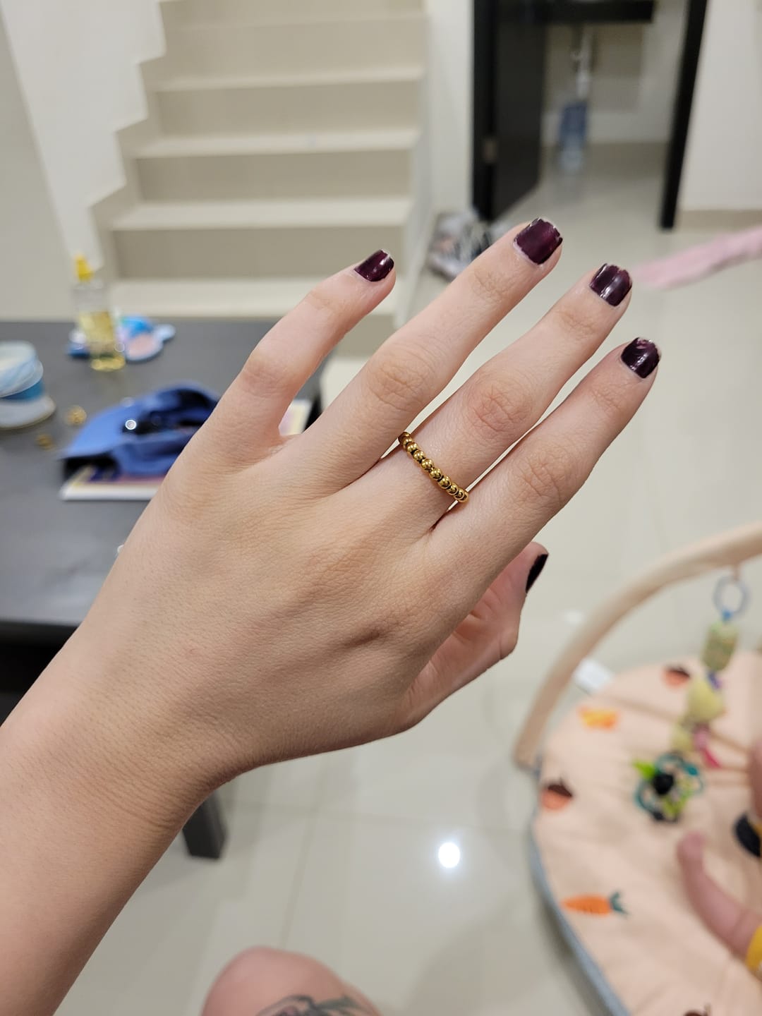 Customer photo review of Anillo Anti-Ansiedad