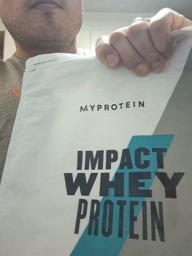 Customer photo review of MYPROTEIN Impact Whey Protein Proteina 2.5 Kg