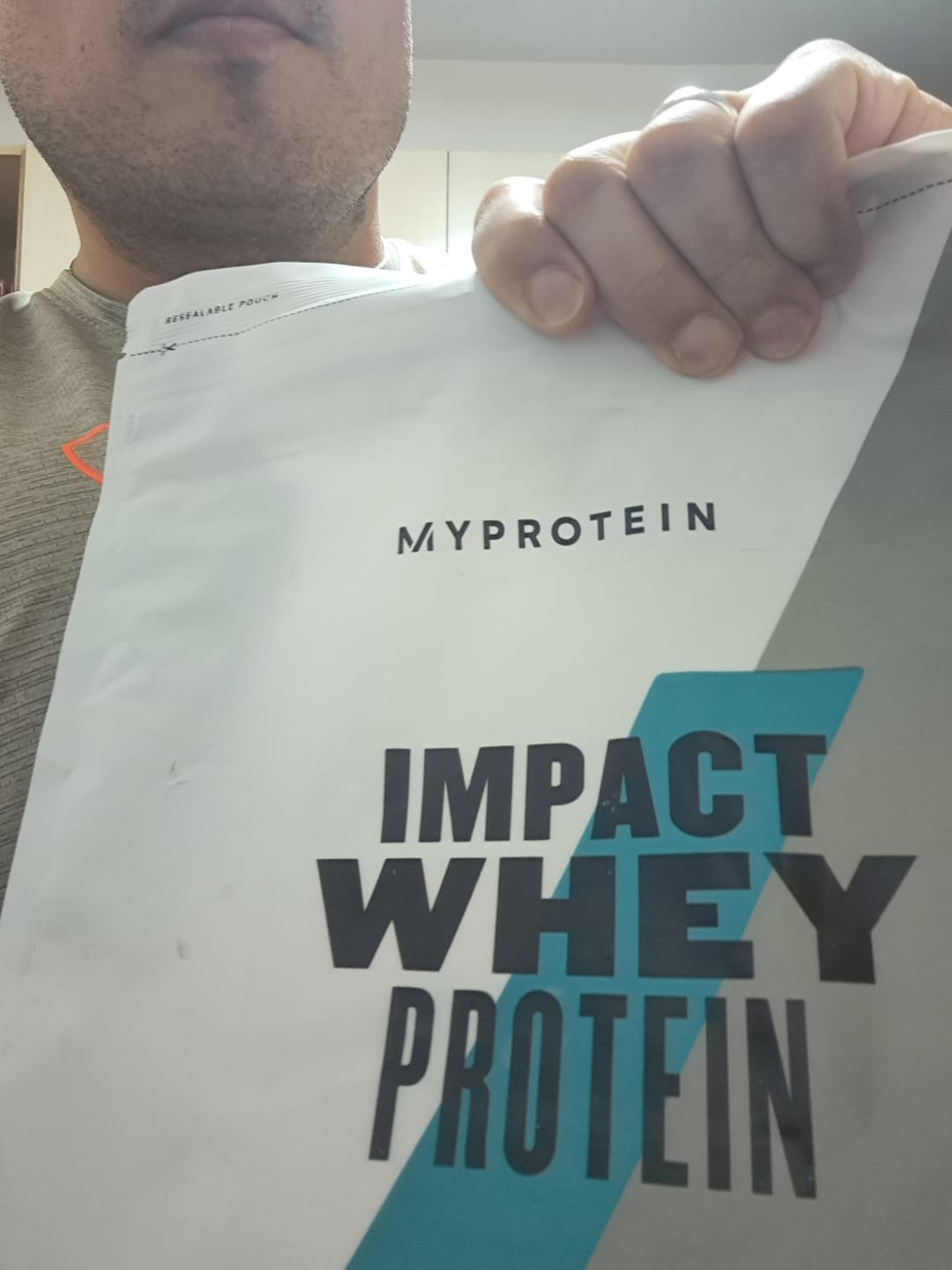 Customer photo review of MYPROTEIN Impact Whey Protein Proteina 2.5 Kg
