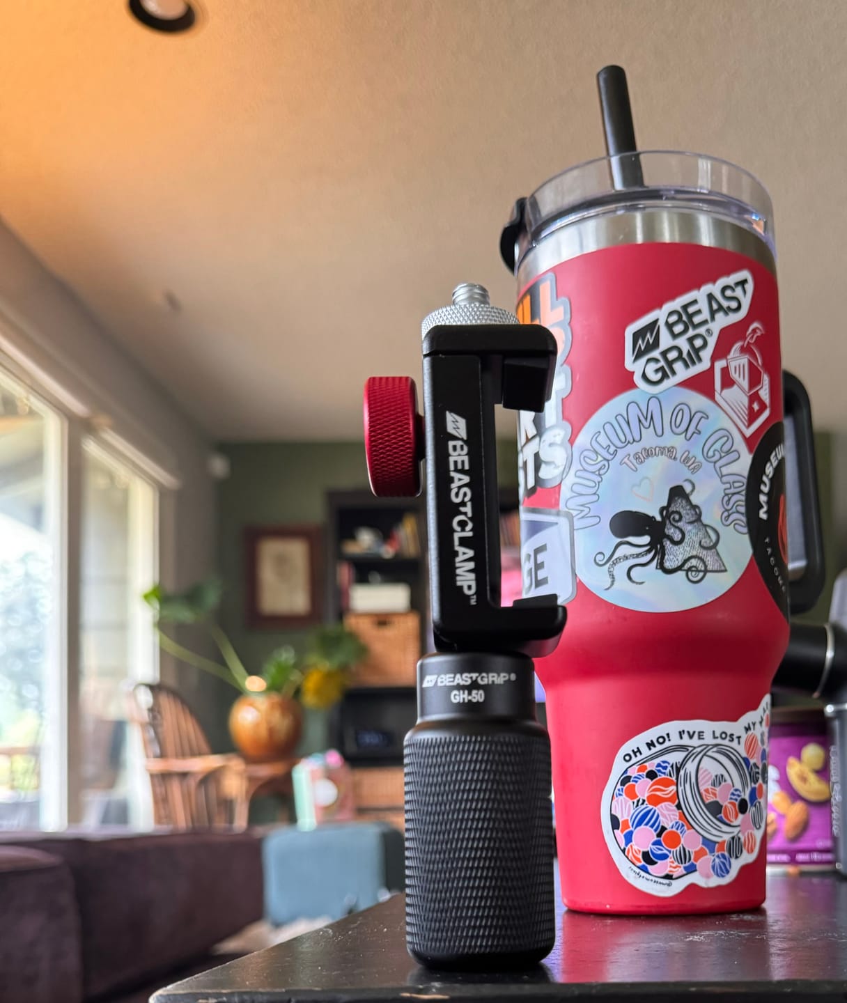 Customer photo review of Beastclamp - Universal Smartphone Clamp