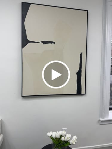 Customer video review of Modern Abstract Painting #ABAV401