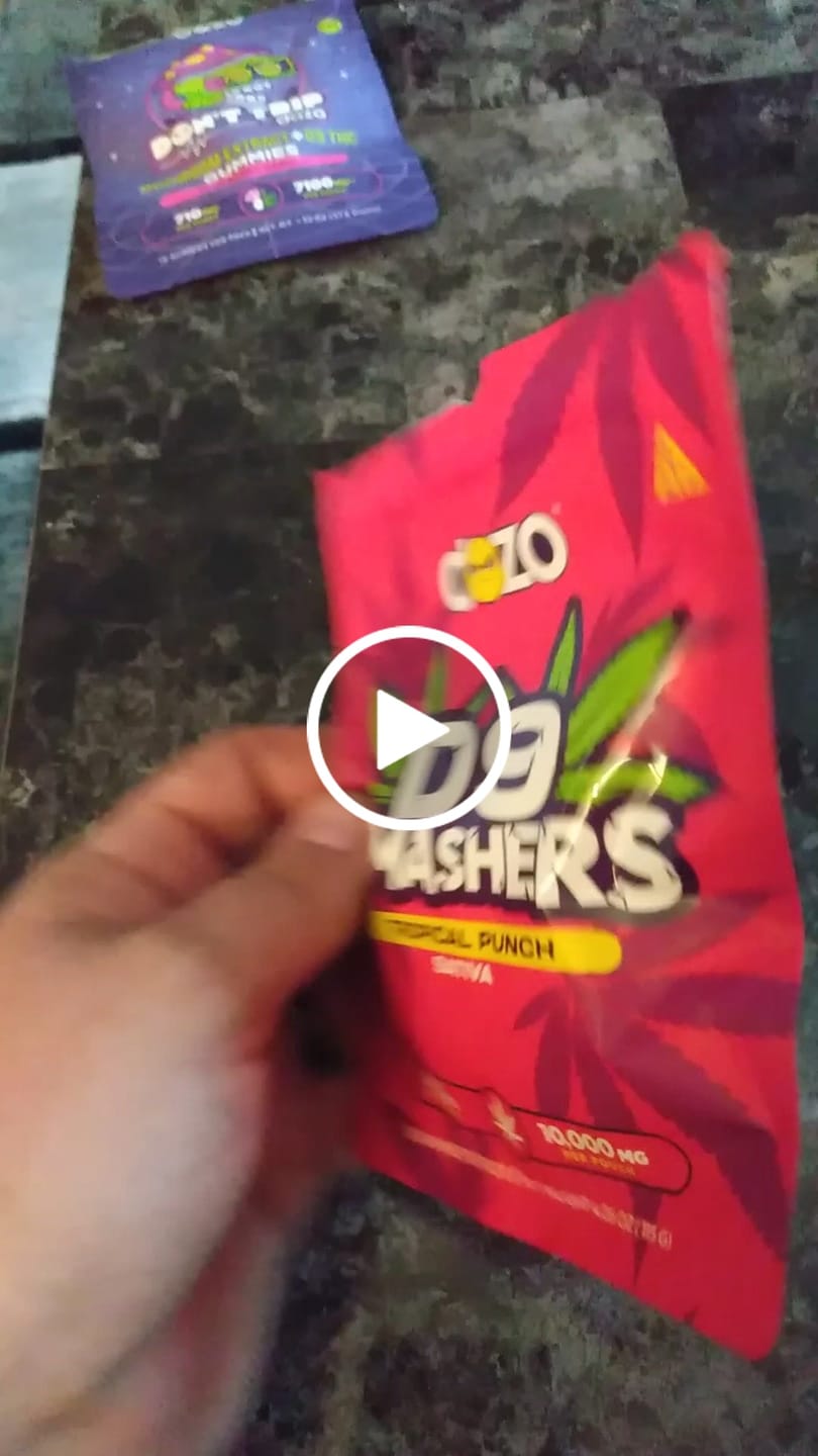 Customer video review of D9 Smasher | Tropical Punch (Sativa)
