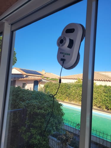 Customer photo review of Robot lave vitre V3CLEAN