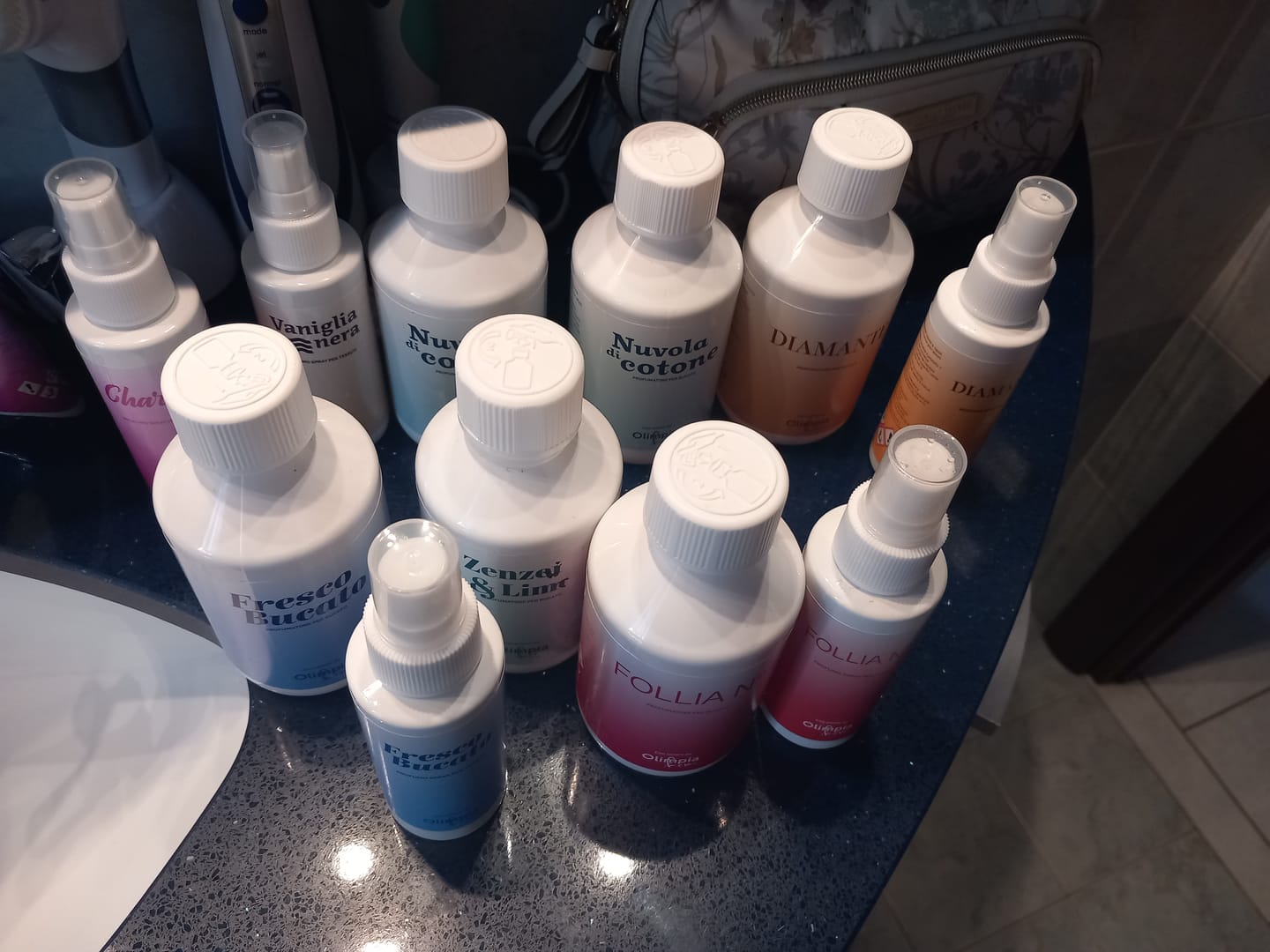 Customer photo review of Profumo spray per tessuti Fresco Bucato ml.100