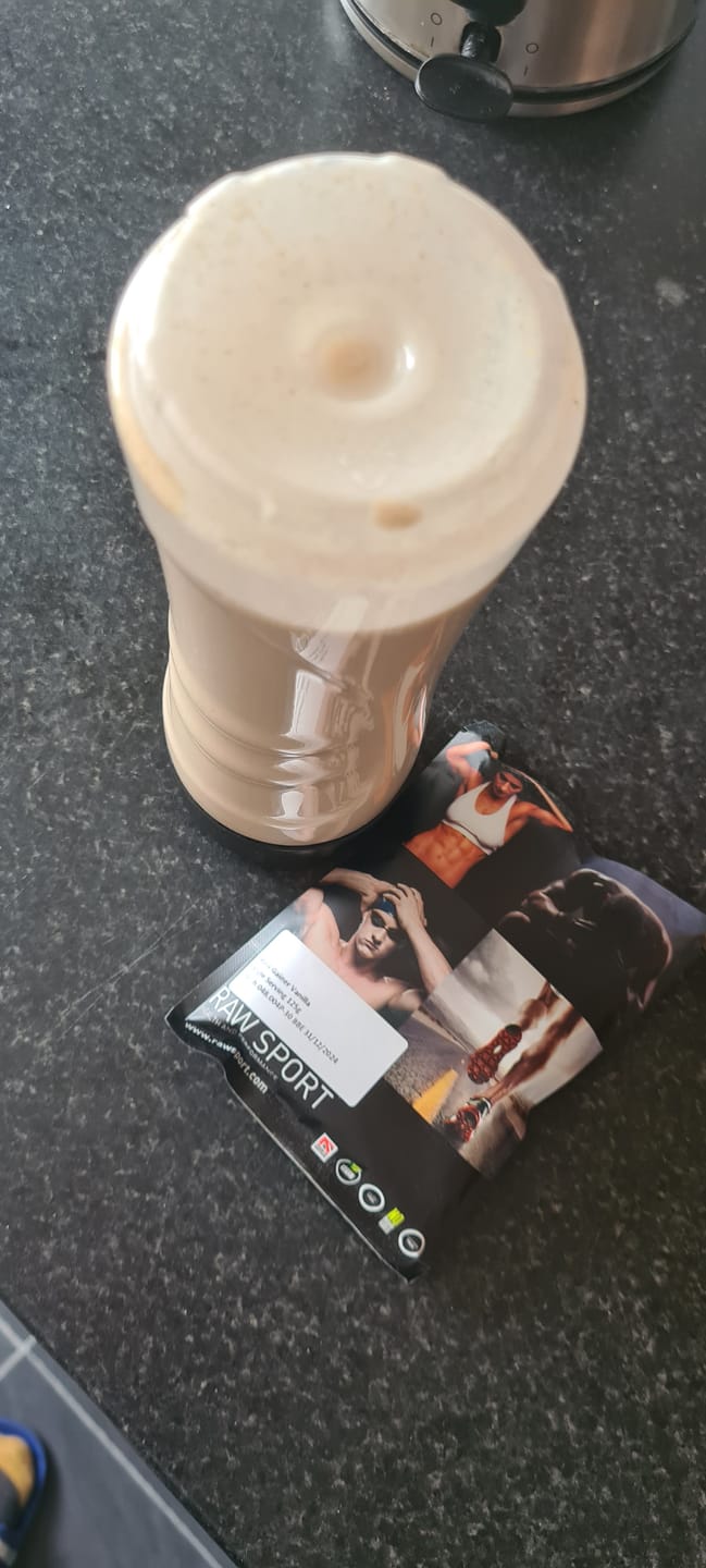 Customer photo review of Mass Gainer Protein Powder | Sample