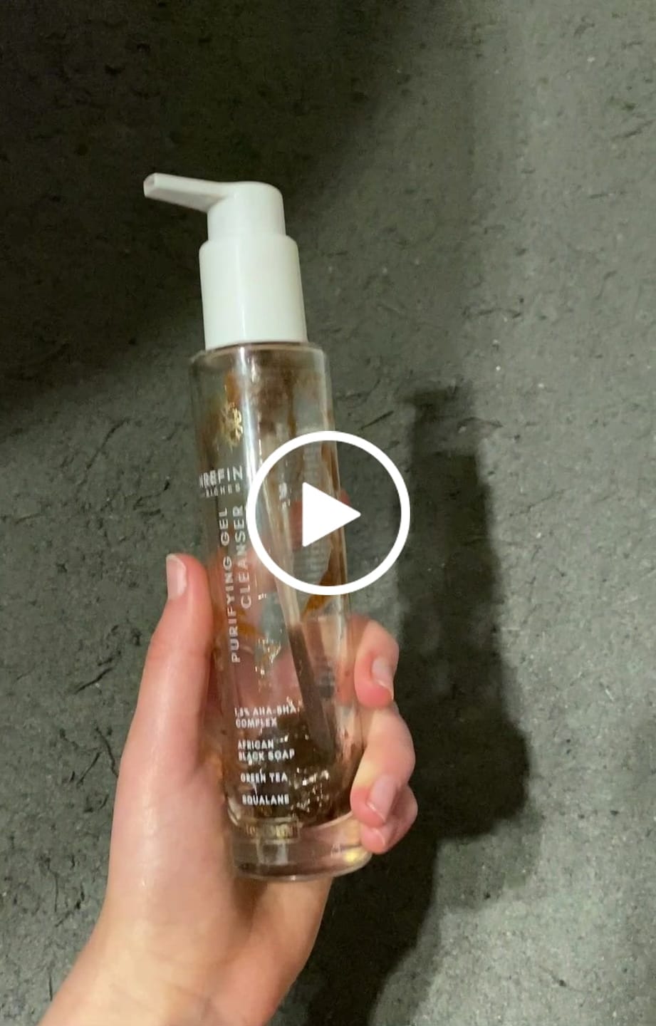 Customer video review of [W]ASH AWAY - Purifying Gel Cleanser