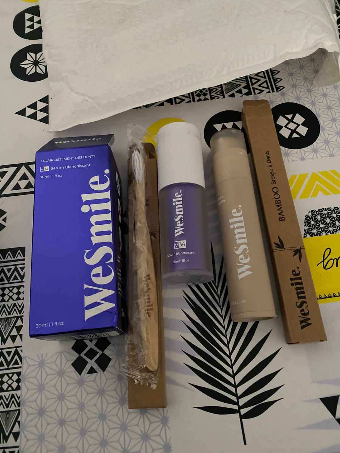 Customer photo review of Pack Dentifrice Fruité + Sérum V34
