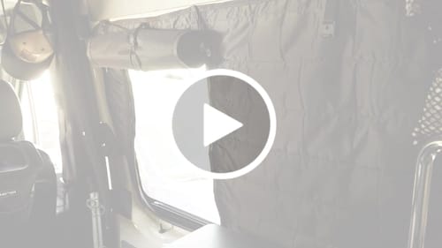 Customer video review of Revel - Slider Door Multizip Replacement Window Shade