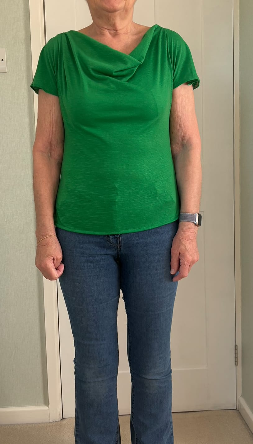 Customer photo review of Variegated Jersey Fabric