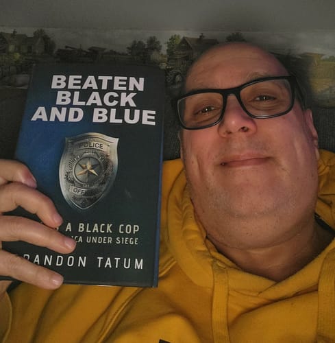 Customer photo review of Beaten Black and Blue by B. Tatum