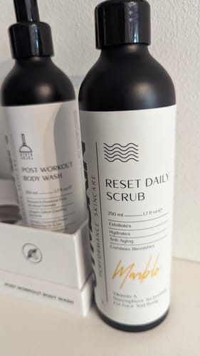 Customer photo review of RESET DAILY SCRUB