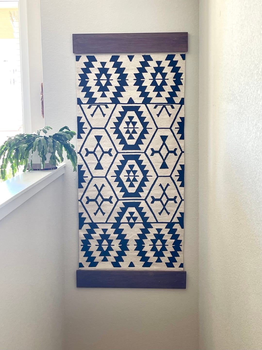 Customer photo review of Black Western Wall Hanging
