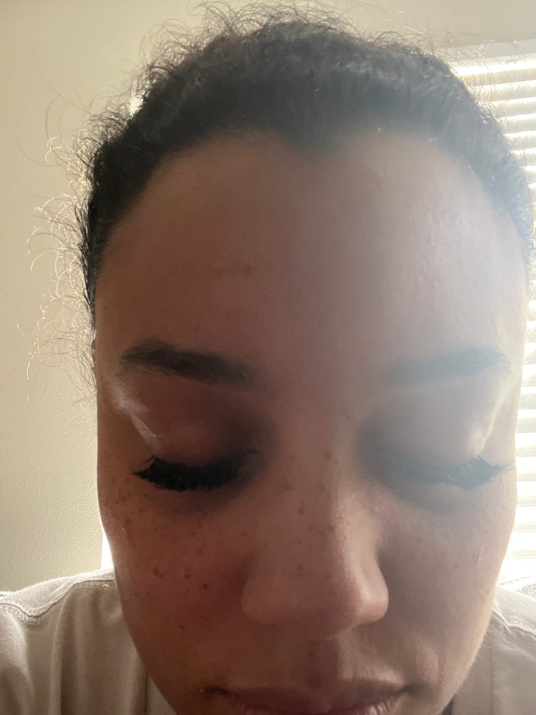 Customer photo review of Lash Bond & Seal - White 10ml
