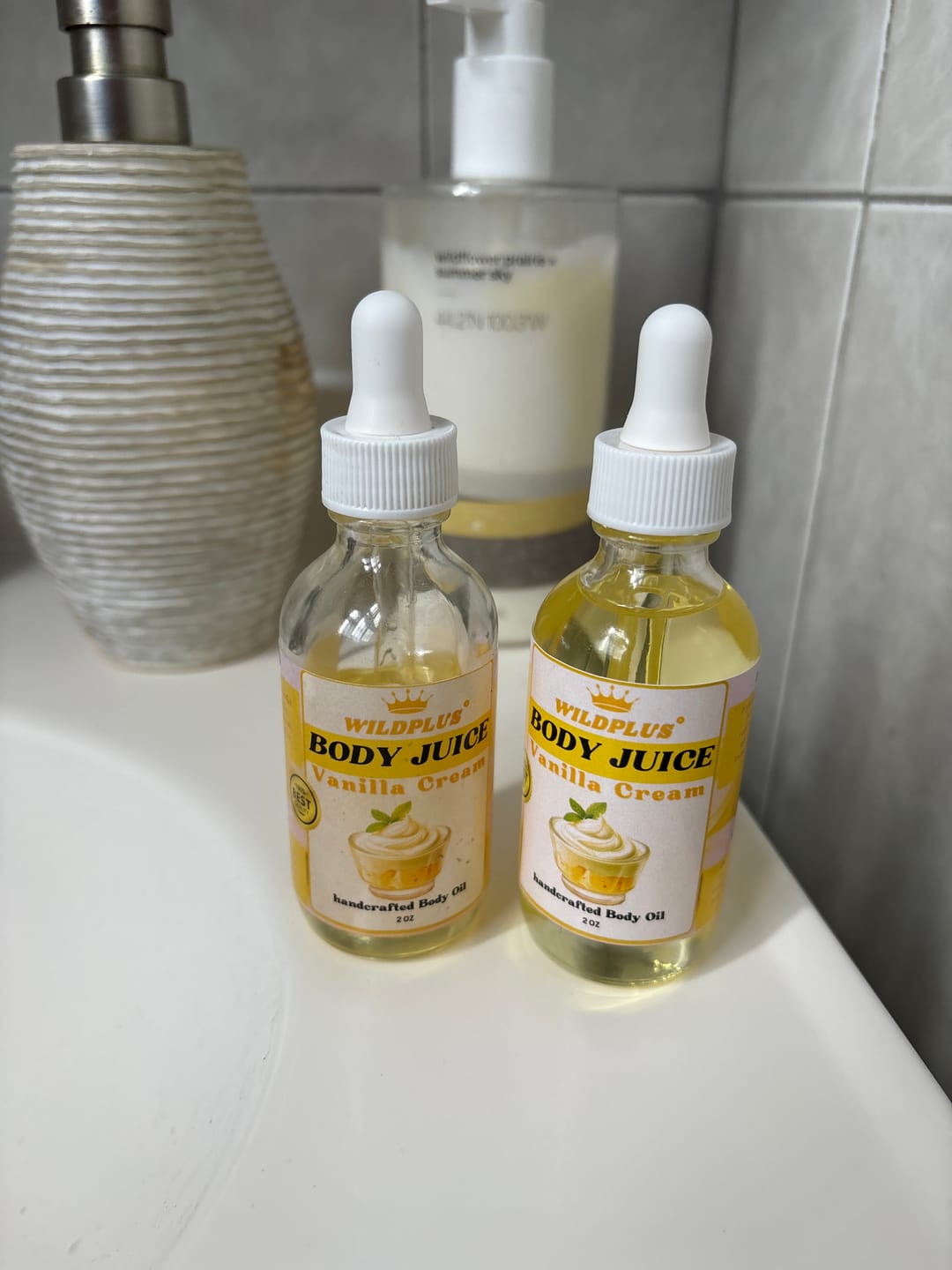 Customer photo review of Body Juice Oil