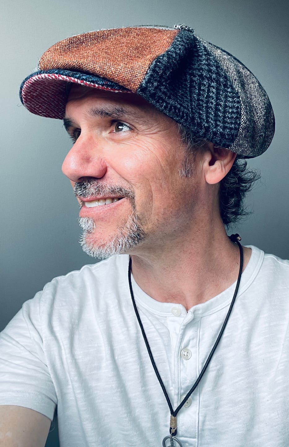 Customer photo review of Eight Piece Cap Patchwork Tweed