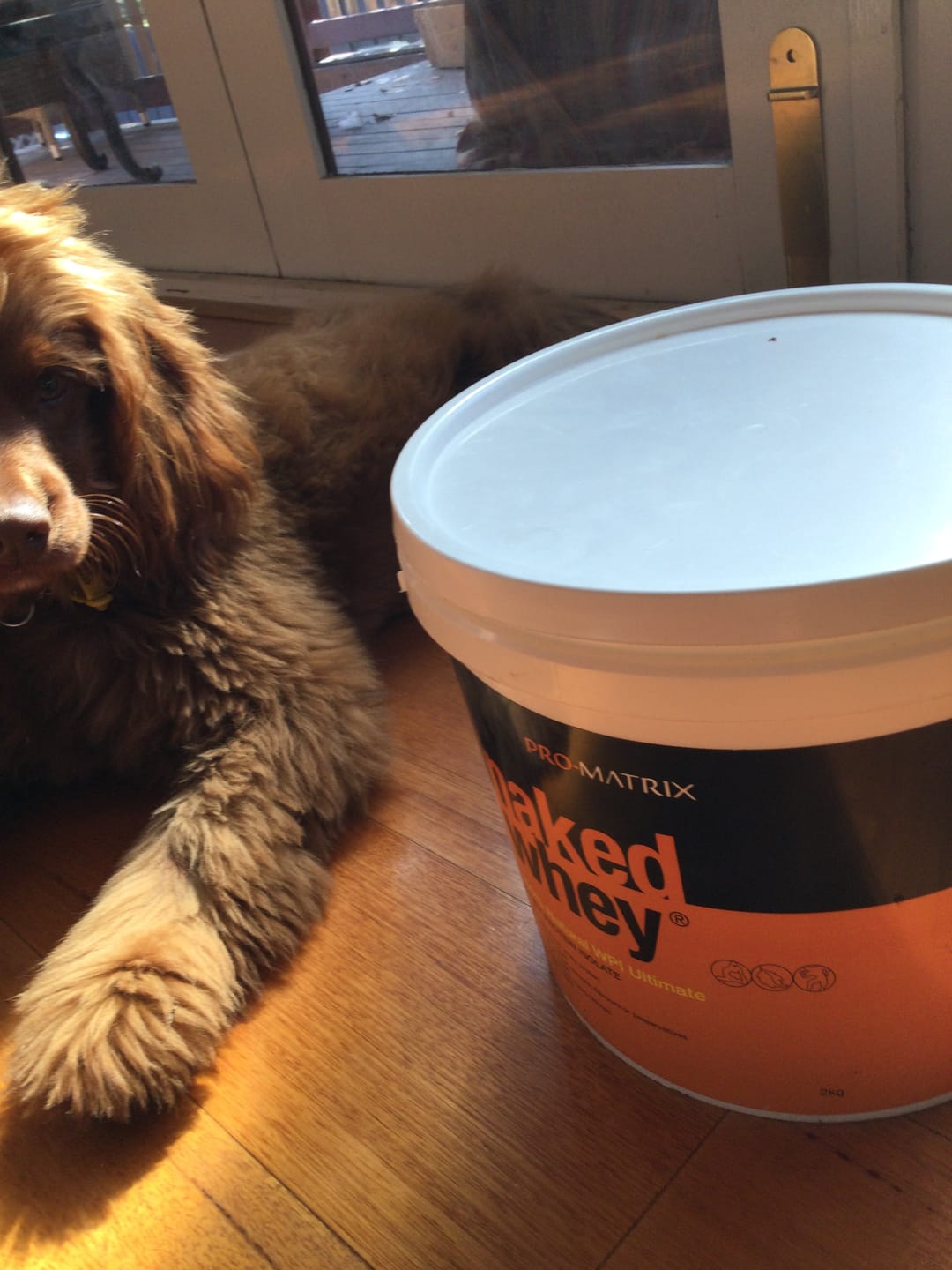 Customer photo review of 2kg UNFLAVOURED, Isolate NAKED WHEY