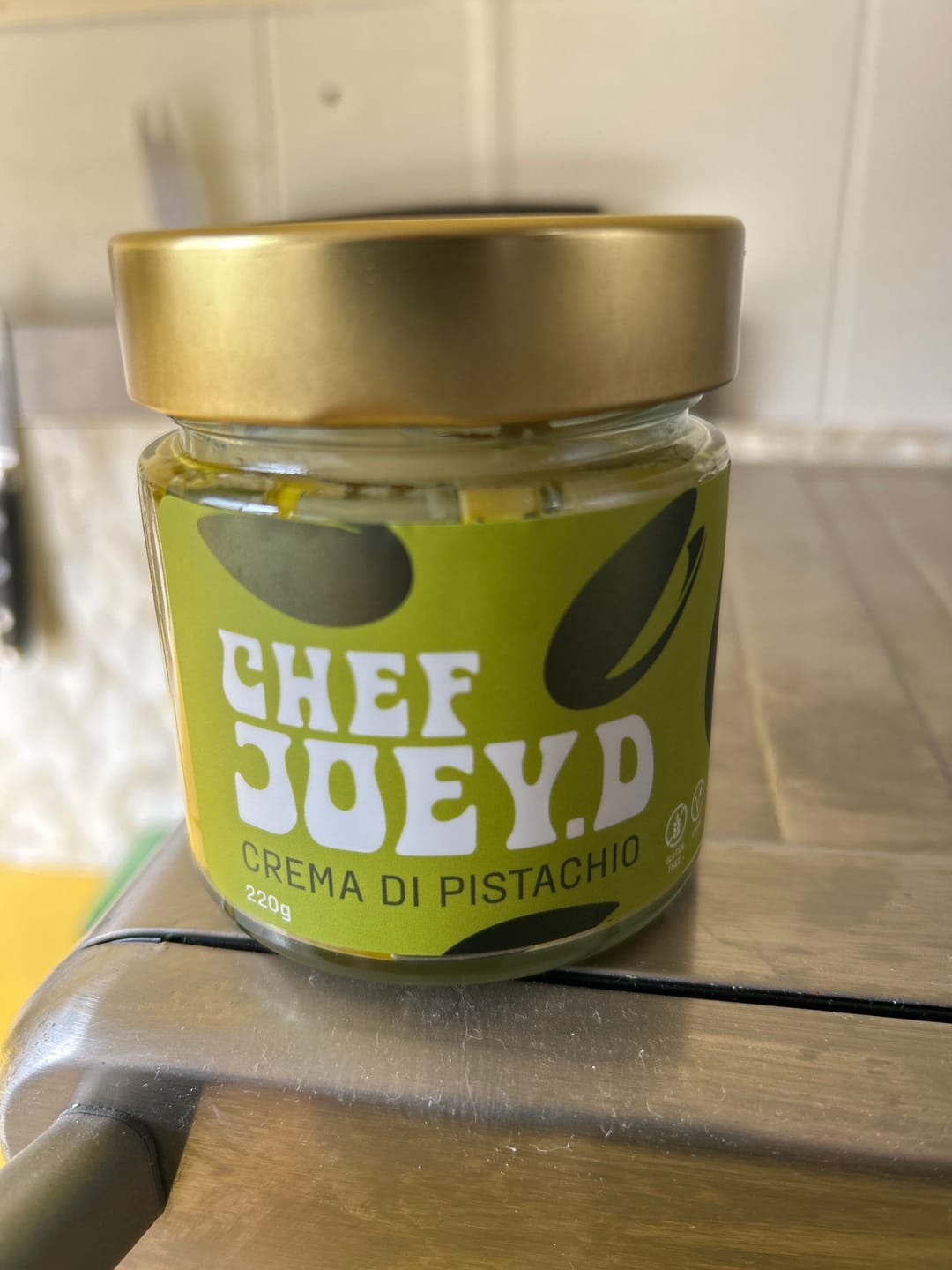 Customer photo review of Crema Di Pistachio 220g - 4 pack