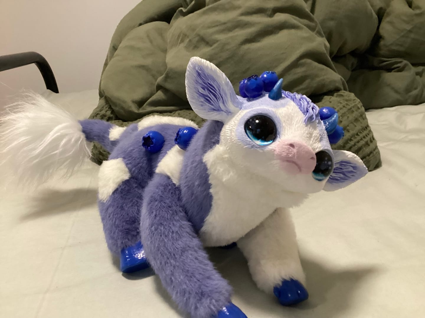 Customer photo review of Blueberry cow