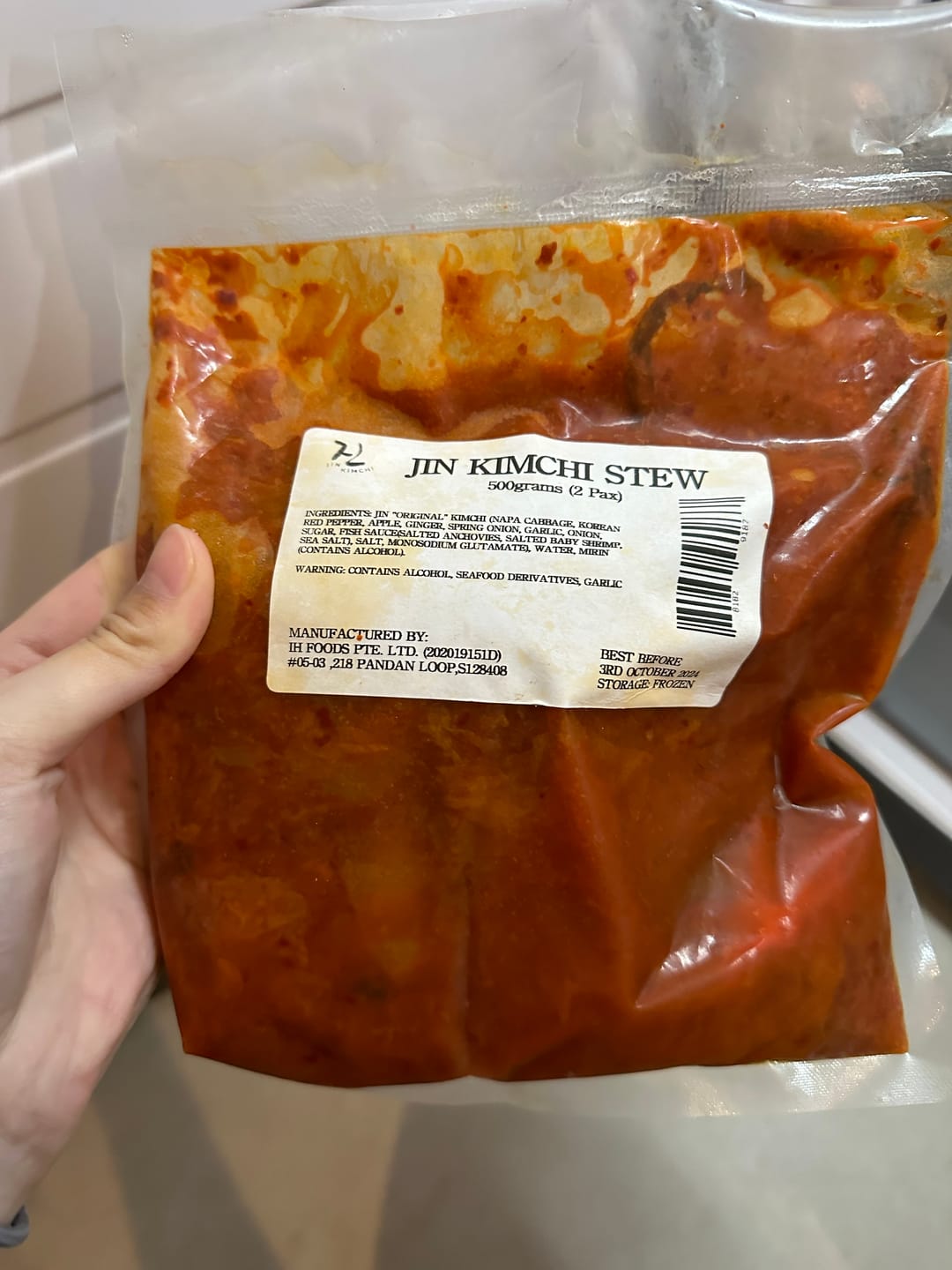 Customer photo review of [JIN Kimchi] Ready-Made Meals | Kimchi Stew