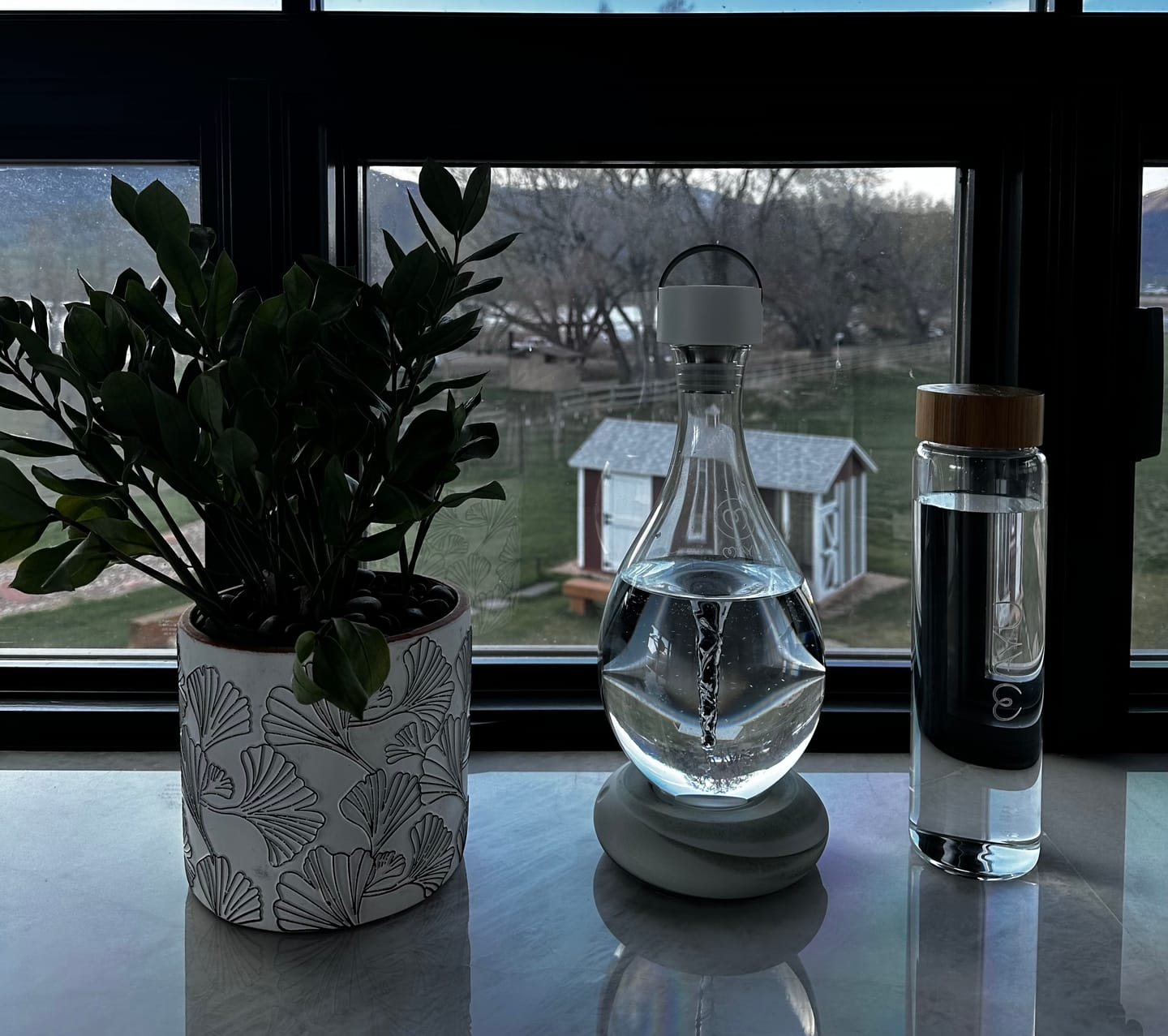 Customer photo review of Pure Glass Bottle