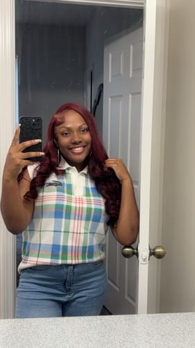 Customer photo review of Lust RAW Cambodian Wavy HD Closure