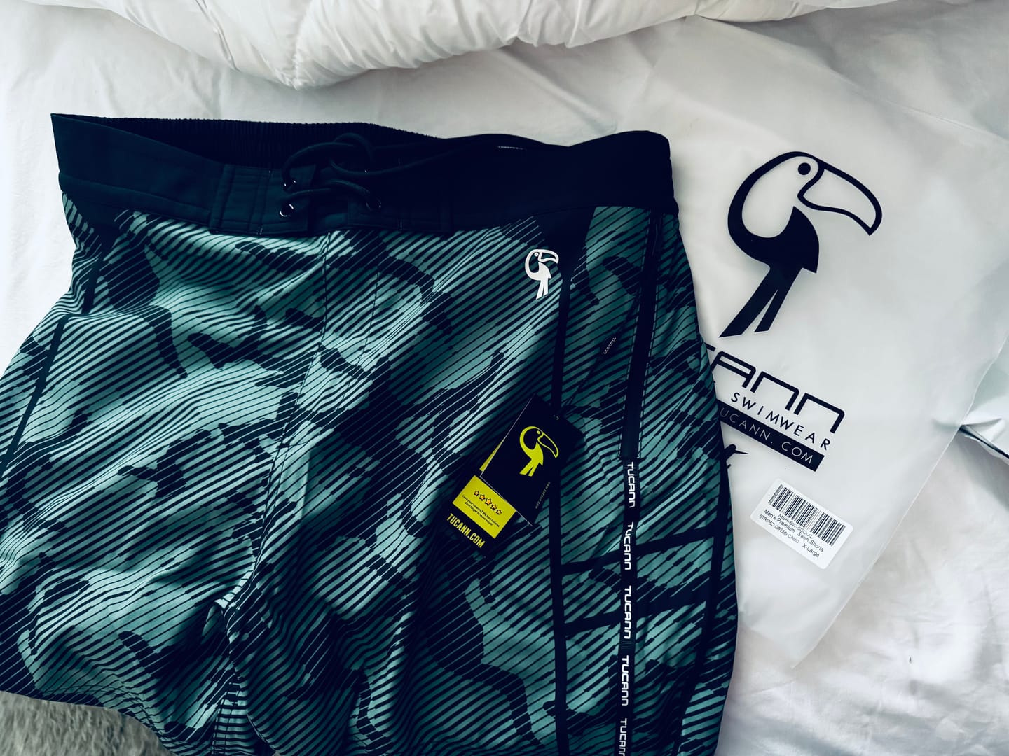 Customer photo review of Striped Green Camo - 5"