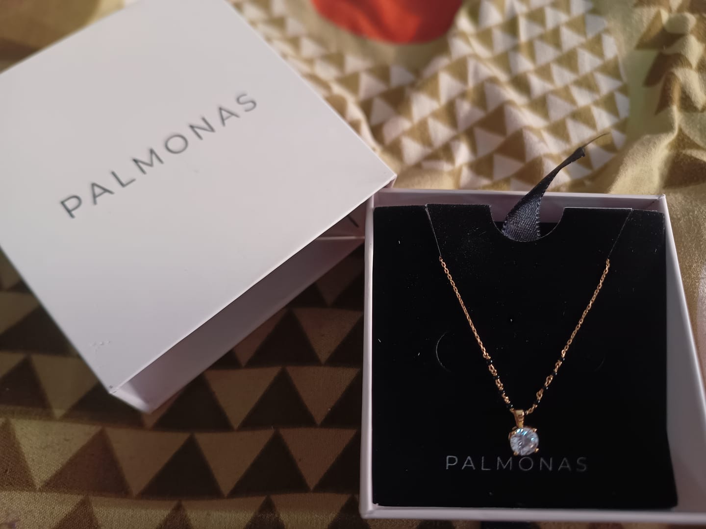 Customer photo review of Royal Diamond Mangalsutra | BIS Hallmarked | 18k Gold Vermeil