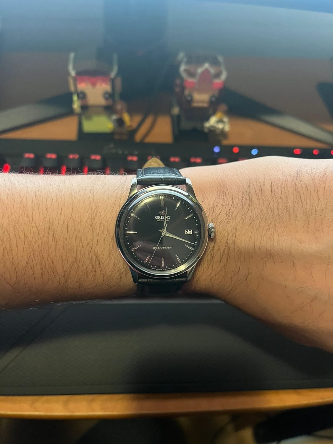 Customer photo review of Reloj Orient Automatic RA-AC0M02B10B Bambino 38mm