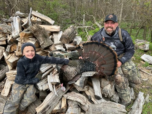 Customer photo review of Turkey Only Fans, Leather Patch Trucker Hat