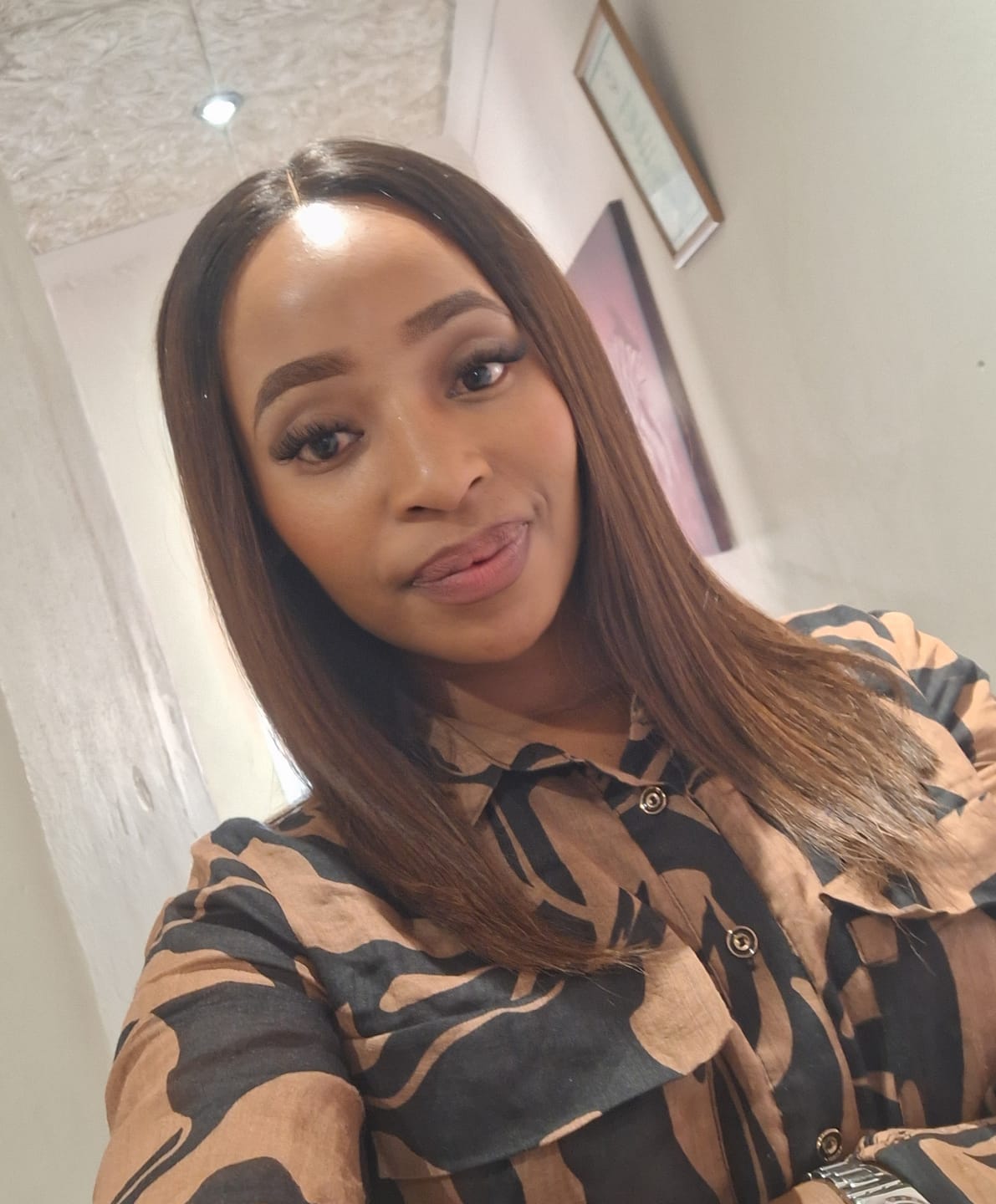Customer photo review of The Ombré Vietnamese Raw Hair