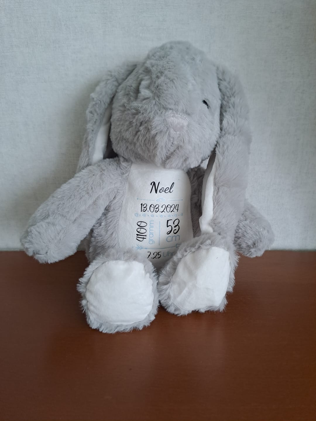 Customer photo review of Hasi - Kinder-Stoffhase