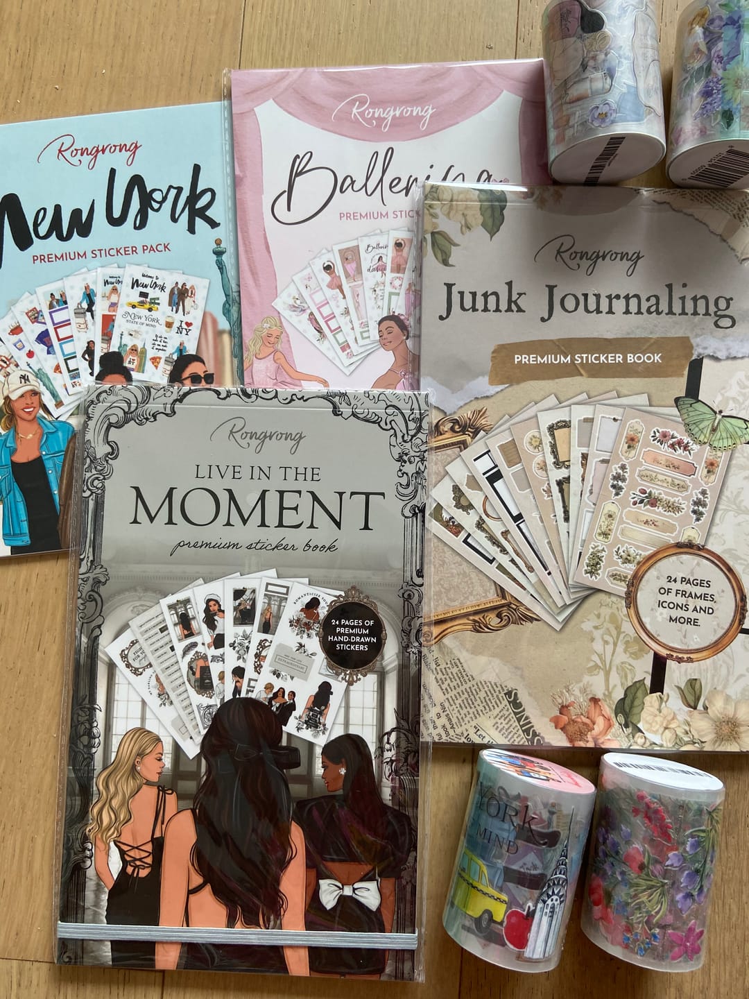 Customer photo review of Live In The Moment Sticker Book