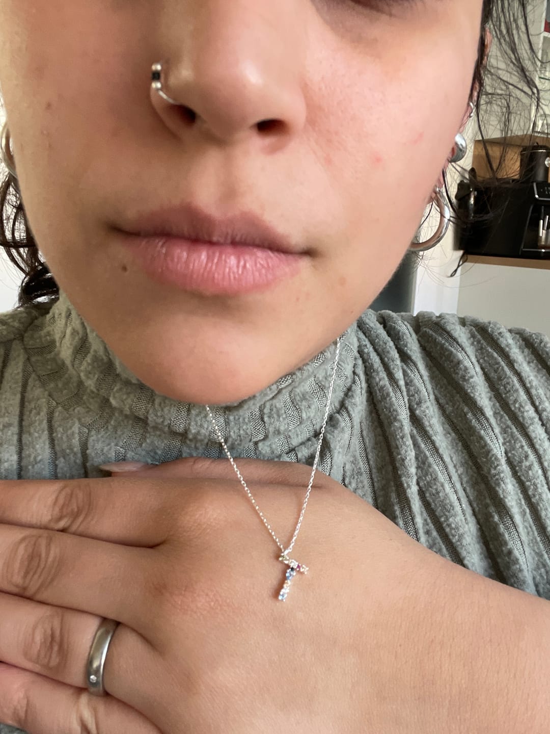 Customer photo review of Buchstaben Kette