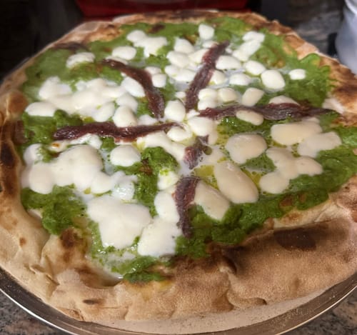 Customer photo review of Pizza SENZA GLUTINE E LATTOSIO