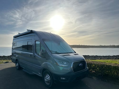 Customer photo review of Transit - Windshield Shade