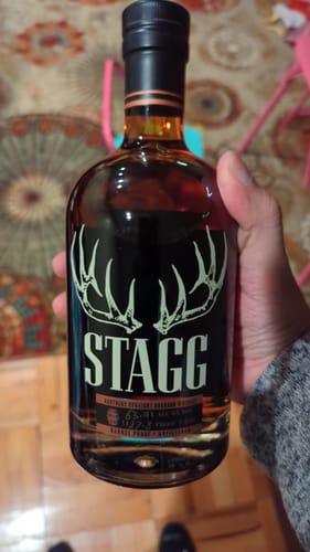 Customer photo review of Stagg Bourbon Whiskey