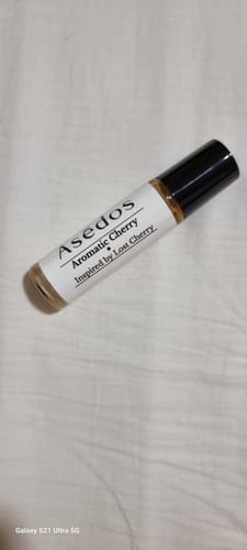 Customer photo review of AROMATIC CHERRY PERFUME OIL