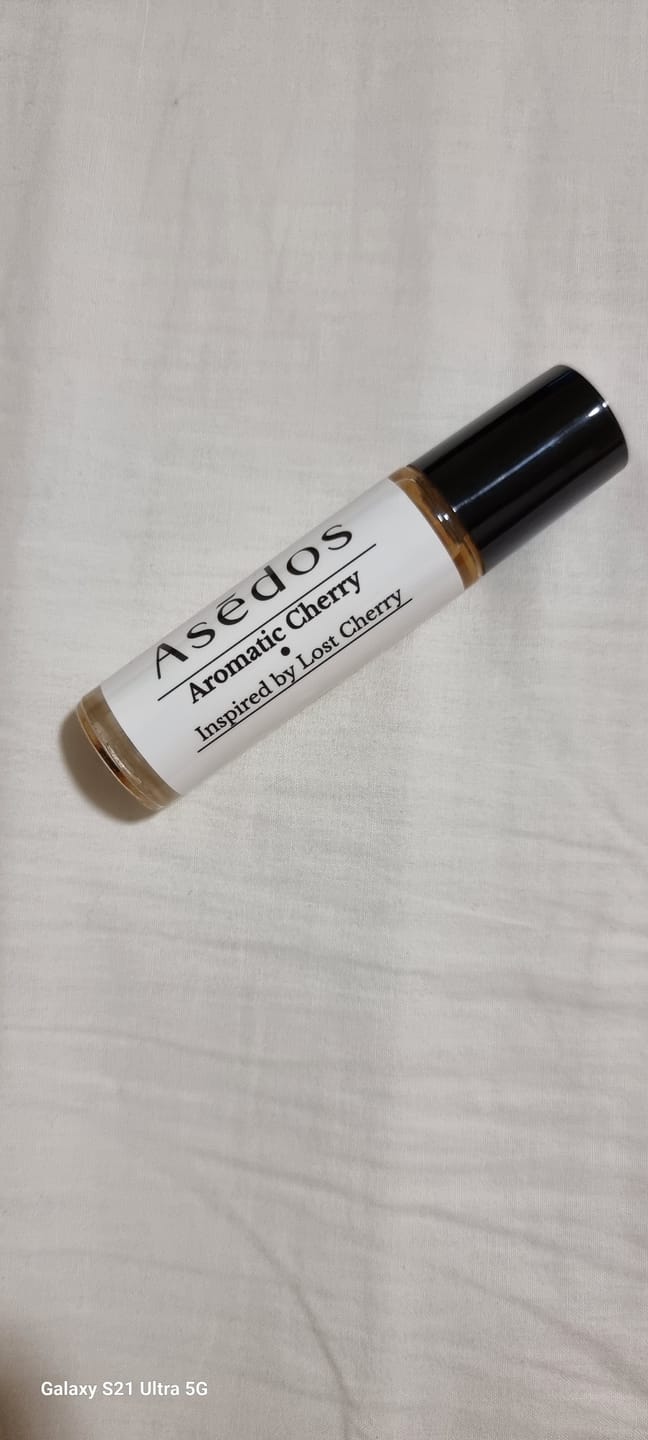 Customer photo review of AROMATIC CHERRY PERFUME OIL