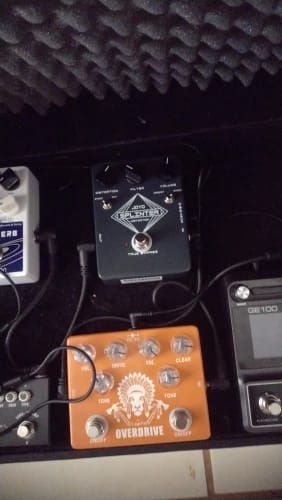 Customer photo review of JOYO JF-21 Splinter Distortion Guitar Pedal