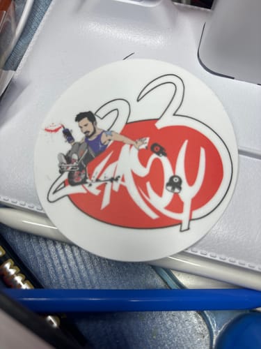 Customer photo review of Sticker Vinile Classico