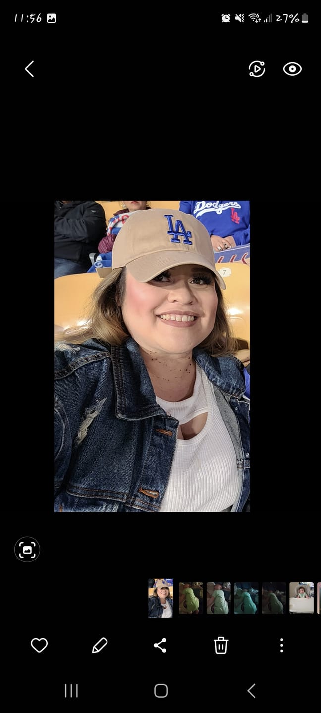 Customer photo review of '47 Brand Los Angeles Dodgers Clean Up Hat | Khaki