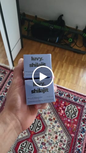Customer video review of Shilajit-Harz
