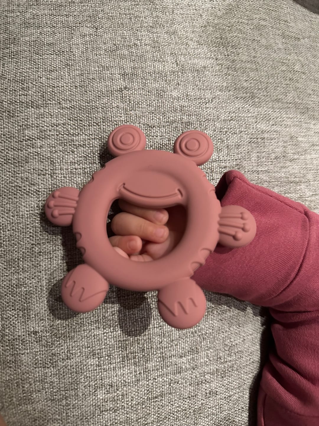 Customer photo review of Frog Teether