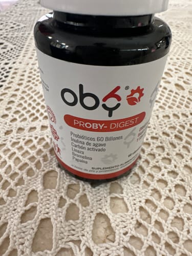 Customer photo review of Proby Digest | 60 billones Probioticos y Prebioticos inulina Agave, Enzimas digestivas, Fibra, Carbon Cascara Coco